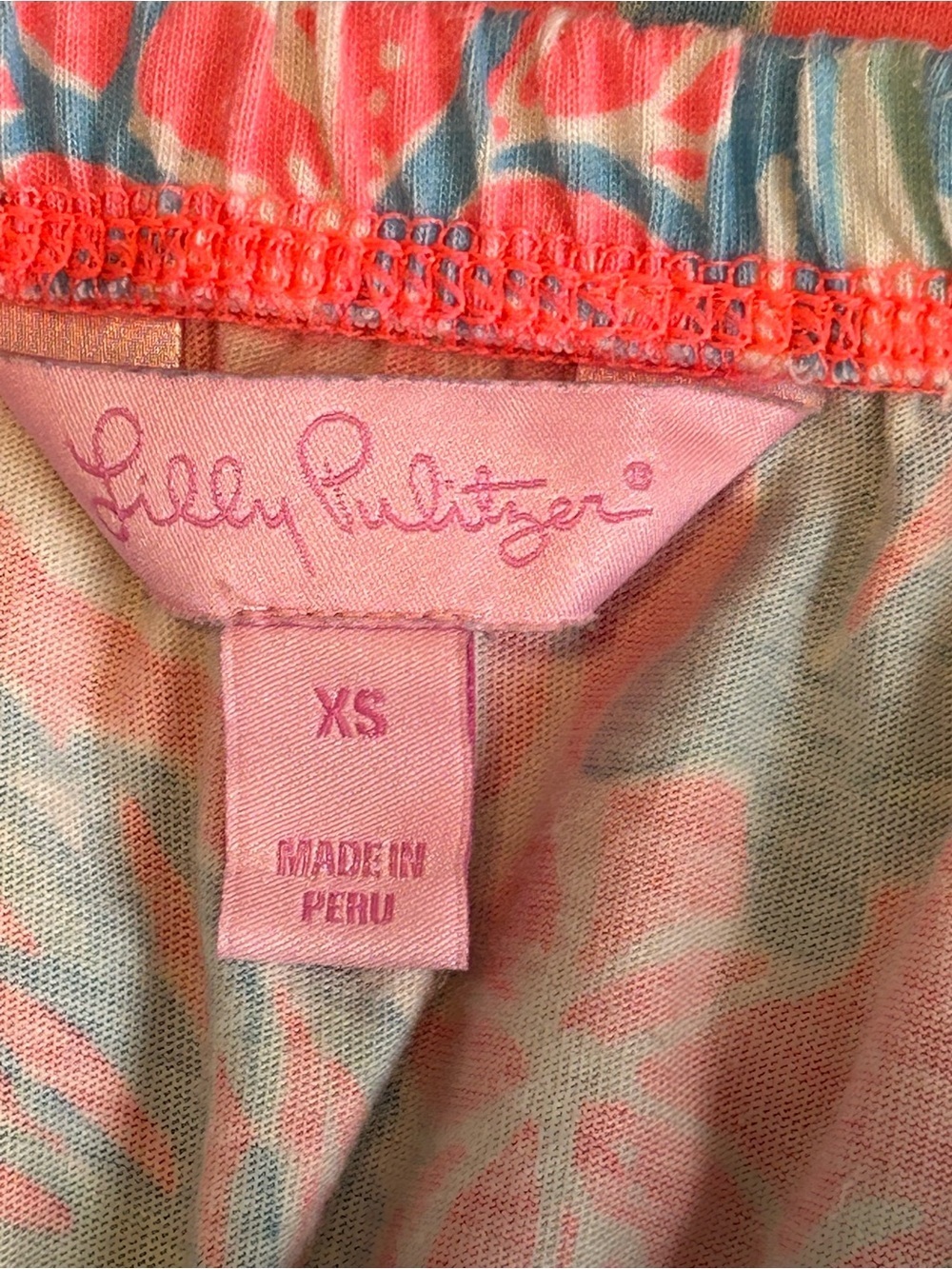 Lilly Pulitzer Pink and Light Blue Strapless Floral Sundress - Picture 3 of 10
